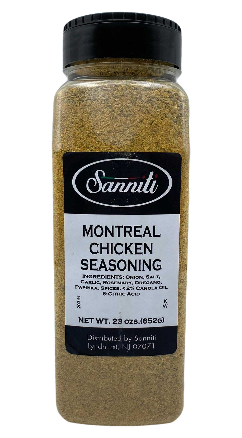 Sanniti Montreal Chicken Seasoning, 23 oz (652 g) Pantry Sanniti 