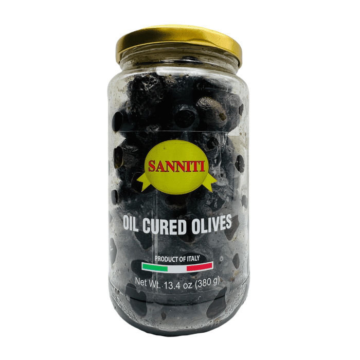 Sanniti Oil Cured Olives Jar, 13.4 oz Olives & Capers Sanniti 