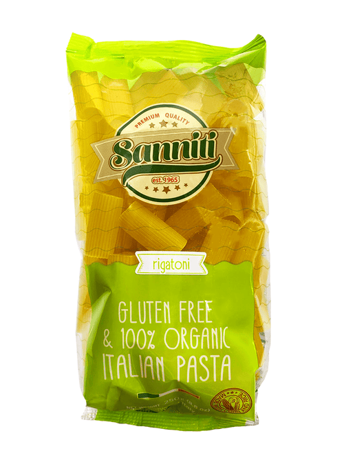 Sanniti Organic Rigatoni Gluten Free Pasta, 8.8 oz Pasta & Dry Goods Sanniti 