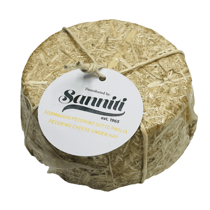 Sanniti Pecorino Aged Under Hay, 16 oz Cheese Sanniti 