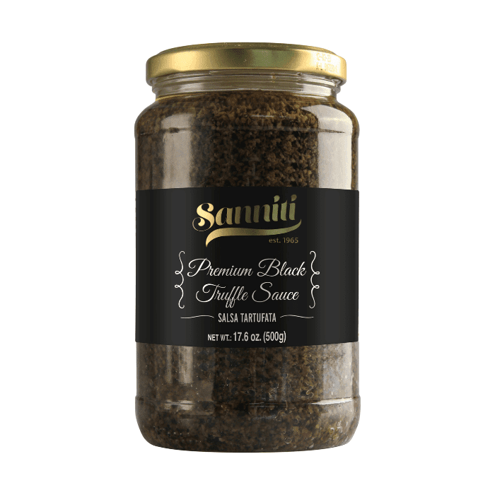 Sanniti Premium Black Truffle Tartufata Sauce, 17.6 oz Sauces & Condiments Sanniti 