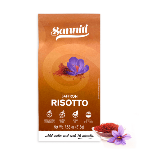 Sanniti Saffron Risotto, 7.58 oz Pasta & Dry Goods Sanniti 