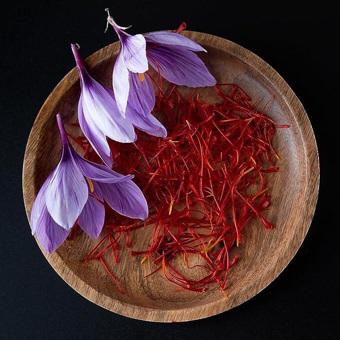 Golden Saffron Pure Afghan All Red Saffron Threads Grade A+ Super Negin 2g