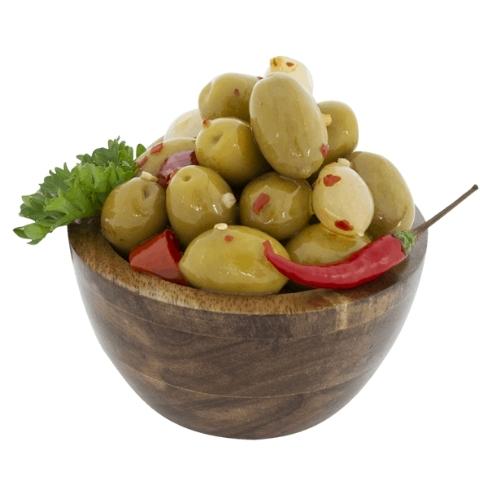 Sanniti Spicy Calabresi Olives Bucket, 1 lb Olives & Capers Sanniti 