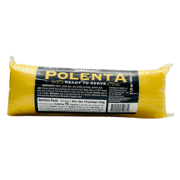 Sanniti Traditional Polenta Rolls, oz Supermarket Italy