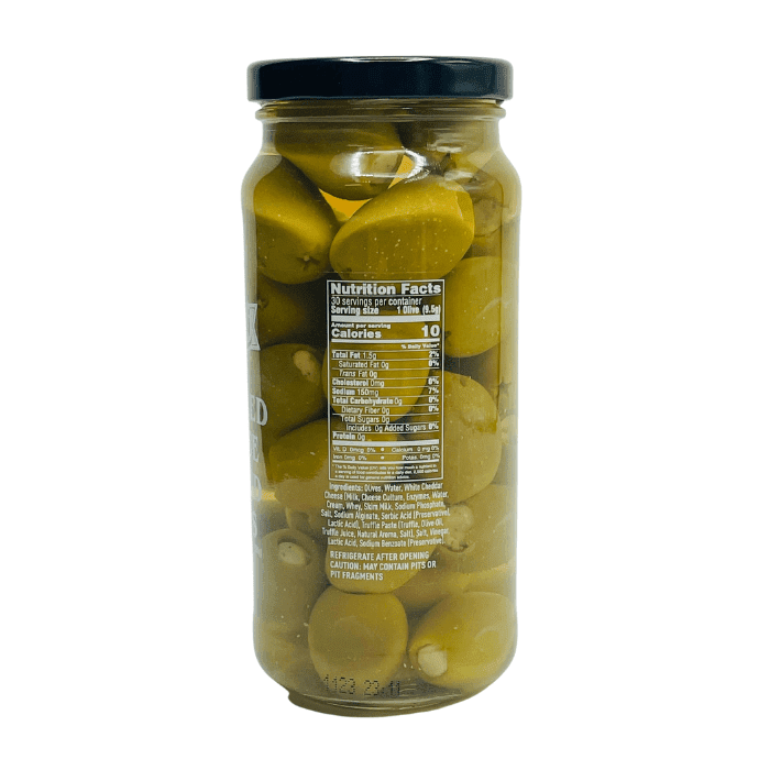 Sanniti Truffled Cheese Stuffed Olives,16 oz Olives & Capers Sanniti 