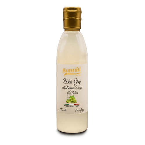 Sanniti White Glaze with Balsamic Vinegar of Modena, 8.45 oz Oil & Vinegar Sanniti 
