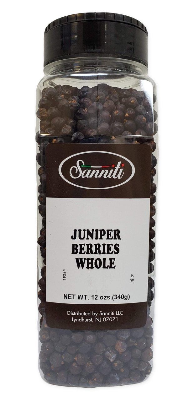 Sanniti Whole Juniper Berries, 12 oz