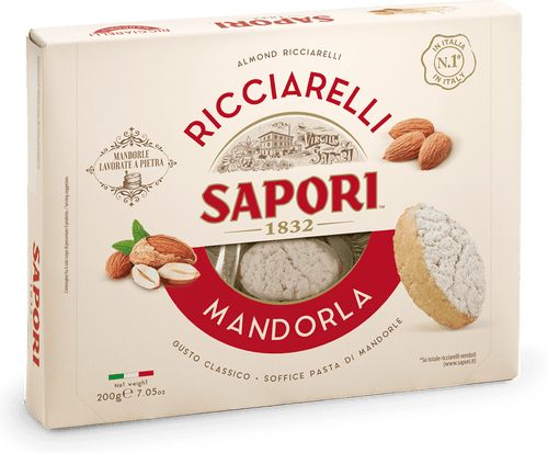Sapori Almond Ricciarelli Mandorla, 7.05 oz