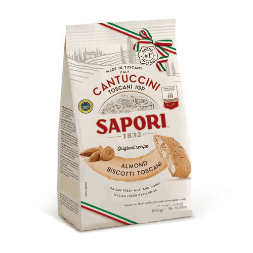 Sapori Cantuccini Almond Biscotti Coookies. 28 oz