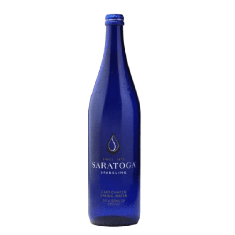 Saratoga Sparkling Water Glass Bottle, 28 oz Beverages Saratoga 