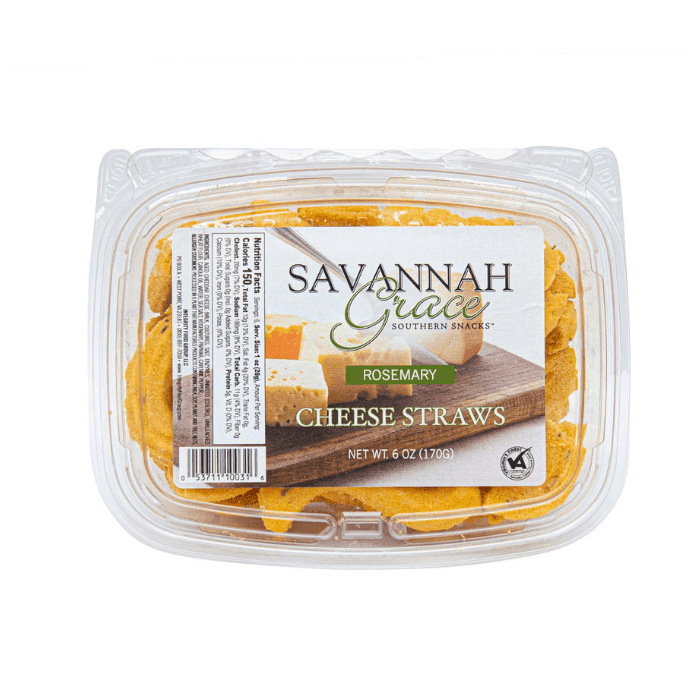 Savannah Grace Rosemary Cheese Straws, 6 oz Sweets & Snacks Savannah Grace 