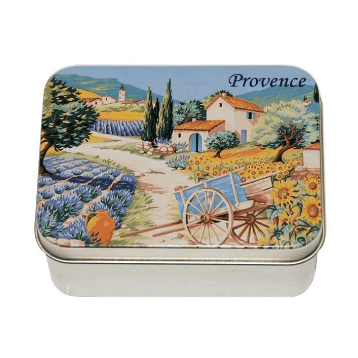 Savon LeBlanc Lavender Soap in Provence Metal Tin, 3.5 oz Health & Beauty Savon LeBlanc 