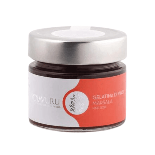 Scyavuru Marsala Wine Jelly, 6.35 oz | 180g Pantry Scyavuru 