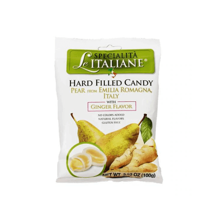 Serra Hard Filled Candy with Ginger and Pear from Emilia Romagna, 3.52 oz Sweets & Snacks Serra 