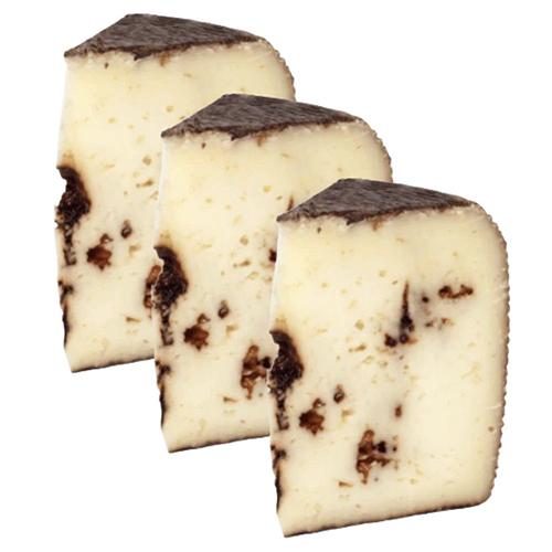 Sifor Pecorino Aged With Balsamic Vinegar Cheese Wedge, 15.9 oz [Pack of 3] Cheese Sifor 