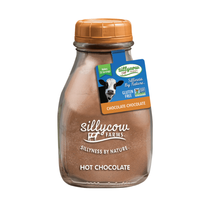 SillyCow Farms Chocolate Hot Chocolate, 16.9 oz Coffee & Beverages Sillycow Farms 
