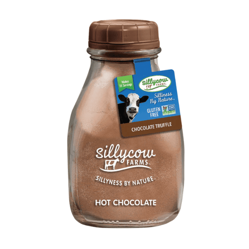SillyCow Farms Hot Chocolate with Chocolate Truffles, 16.9 oz Coffee & Beverages Sillycow Farms 