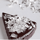Silver Flakes Edible Silver Flakes for Decoration and Garnish, 100mg Pantry vendor-unknown 