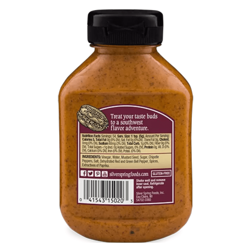 Silver Spring Chipotle Mustard, 9.5 oz Sauces & Condiments Silver Spring 