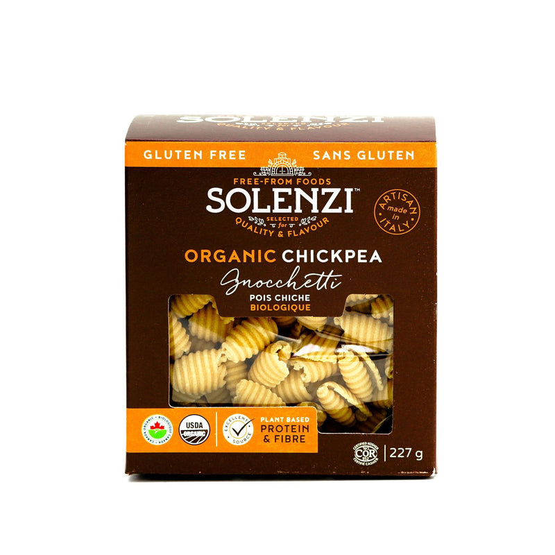 Solenzi Organic Chickpea Gnocchetti, 227g Pasta & Dry Goods Solenzi 