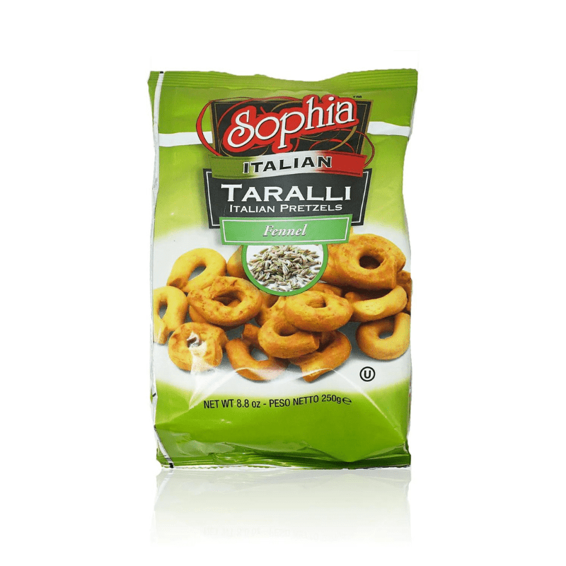 Sophia Fennel Taralli, 8.8 oz Sweets & Snacks Sophia 