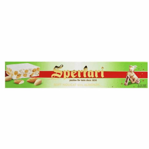 Sperlari Torrone Tenero Soft Nougat with Almonds (Mandorla), 5.3 oz (150 g) Sweets & Snacks Sperlari 