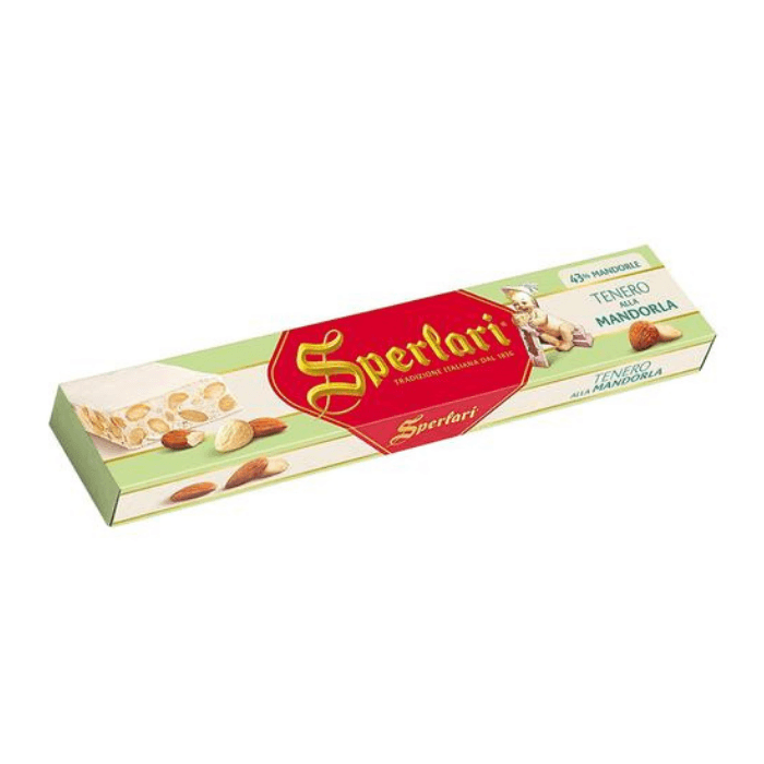 Sperlari Torrone Tenero Soft Nougat with Almonds (Mandorla), 5.3 oz (150 g) Sweets & Snacks Sperlari 