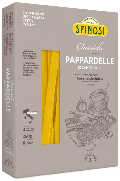 Spinosi Pappardelle Egg Pasta, 8.8 oz (250 g) Pasta & Dry Goods Spinosi 