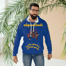 #SquadGoals Adventure Ted AOP Unisex Pullover Hoodie - Blue