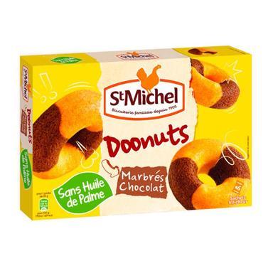St Michel Marbled Donuts, 6.35 oz