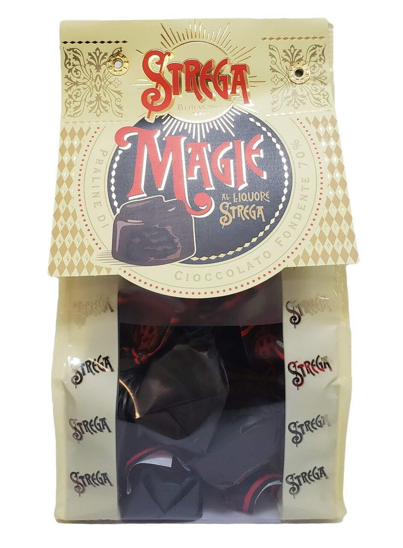 Strega Magie 70% Dark Chocolate Truffles with Strega Liqueur Bag, 5.29 oz