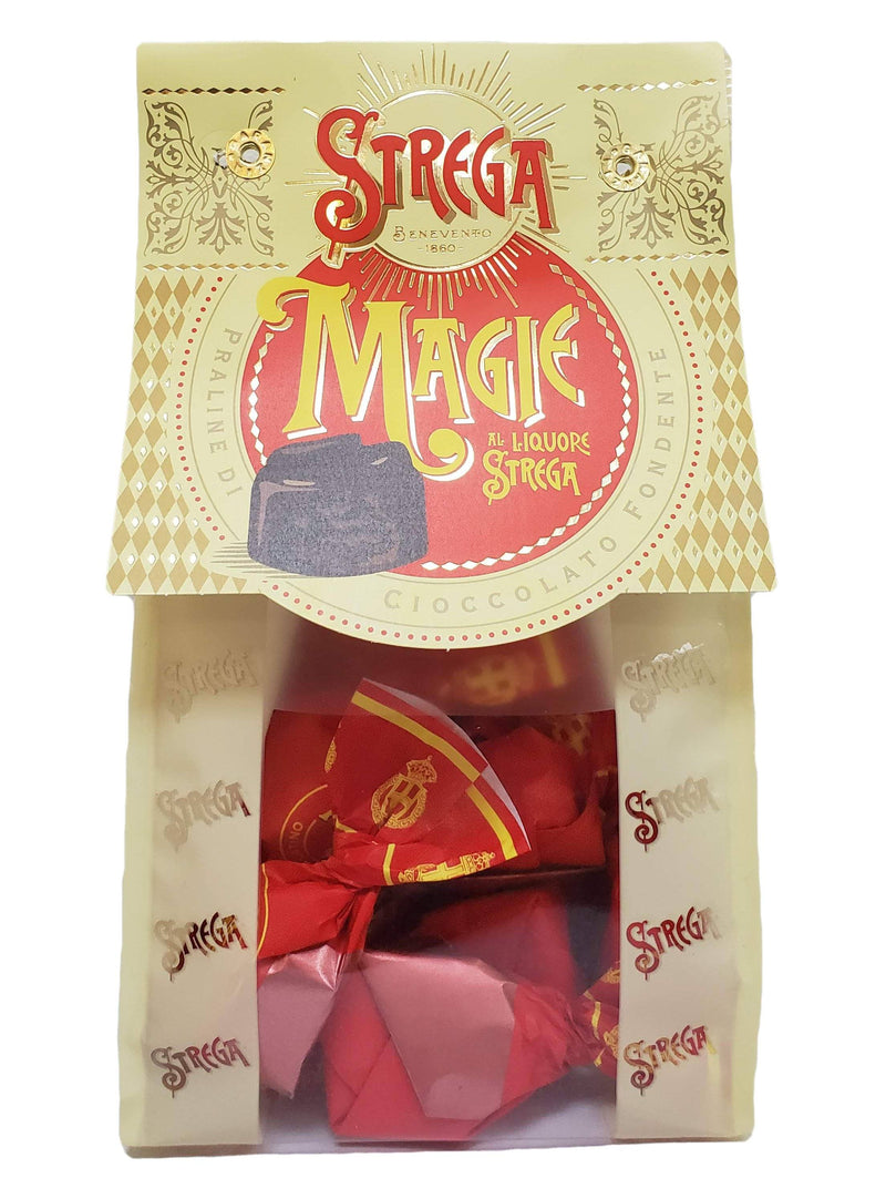 Strega Magie Fondente Chocolate Truffles with Strega Liqueur Bag, 5.29 oz