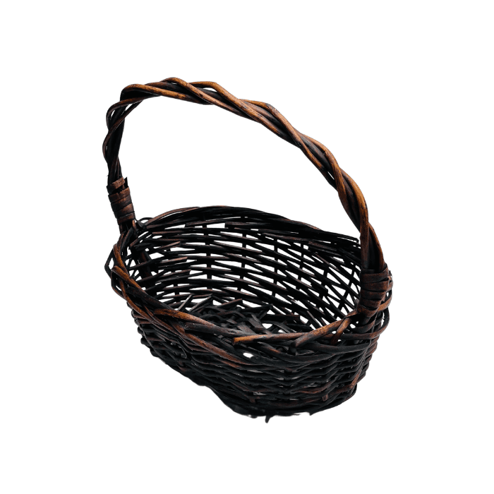 Supermarketitaly Small Brown Basket Gift Basket Supermarket Italy 