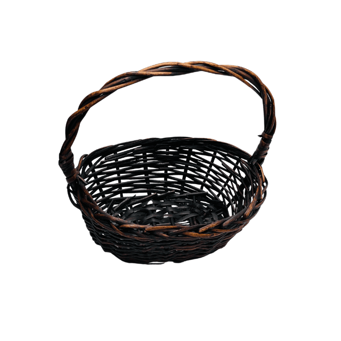 Supermarketitaly Small Brown Basket Gift Basket Supermarket Italy 