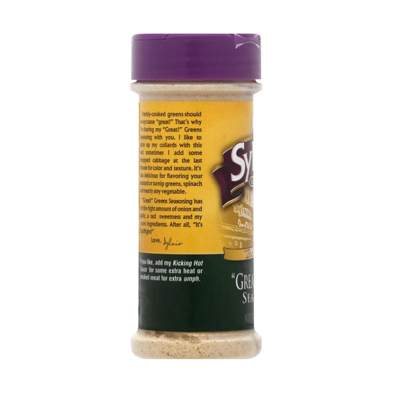 Sylvia's Great Greens Seasoning, 5.25 oz Supermarket Italy