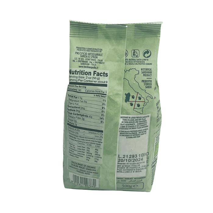 Tanda & Spada Organic Fregula Sarda, 17.6 oz Pasta & Dry Goods Tanda & Spada 