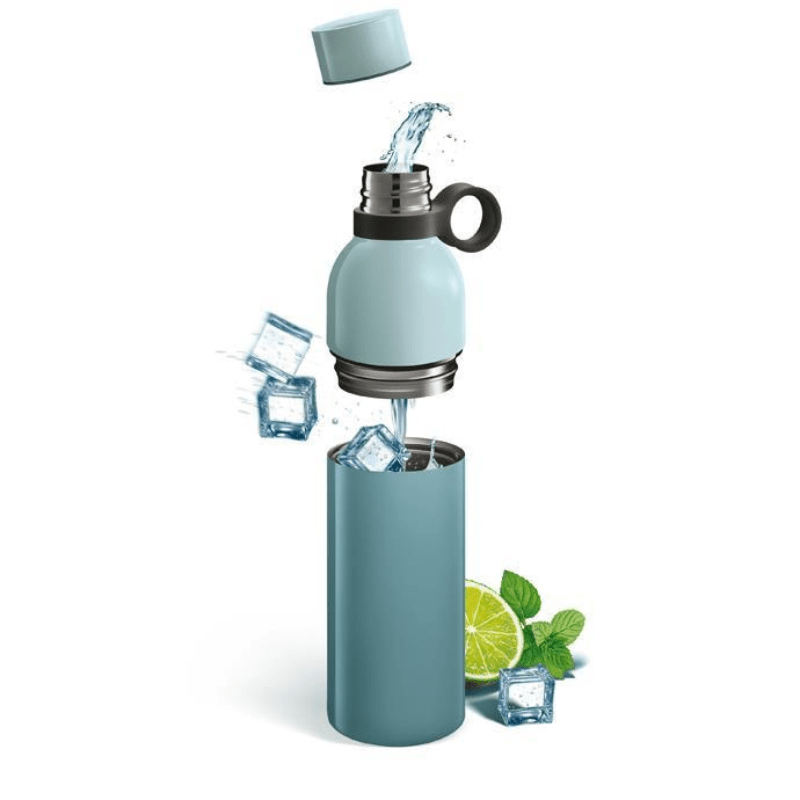 Tescoma BiColor Blue Stainless Steel Thermos, 0.5 Liter Home & Kitchen Tescoma 