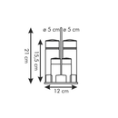 Tescoma Club 5-Piece Condiment Set Home & Kitchen Tescoma 