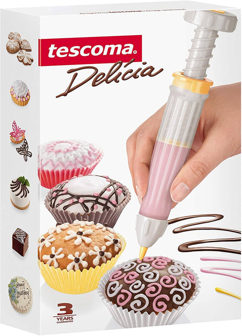 Tescoma Delicia Cake Decorating Pen with 5 Nozzles Home & Kitchen Tescoma 