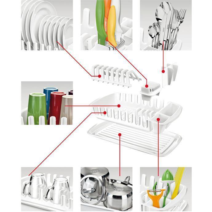 Tescoma Drainer with Tray Clean Kit | Supermarket Italy
