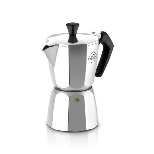 Bialetti Moka Aluminum Italian Mocha Coffee Maker - 3 cups