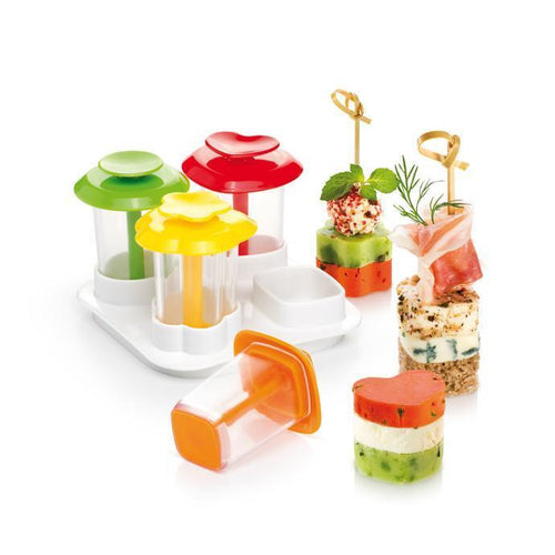 Tescoma Presto Foodstyle Canape Makers, 4 Shapes Home & Kitchen Tescoma 