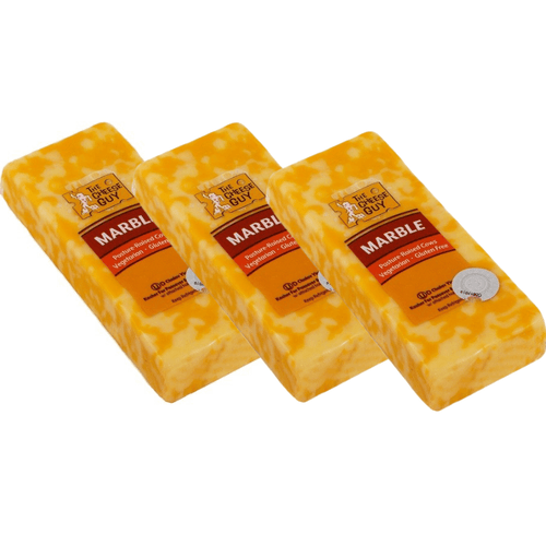 The Cheese Guy Kosher Marble Cheese, 6.4 oz [Pack of 3] Cheese The Cheese Guy 