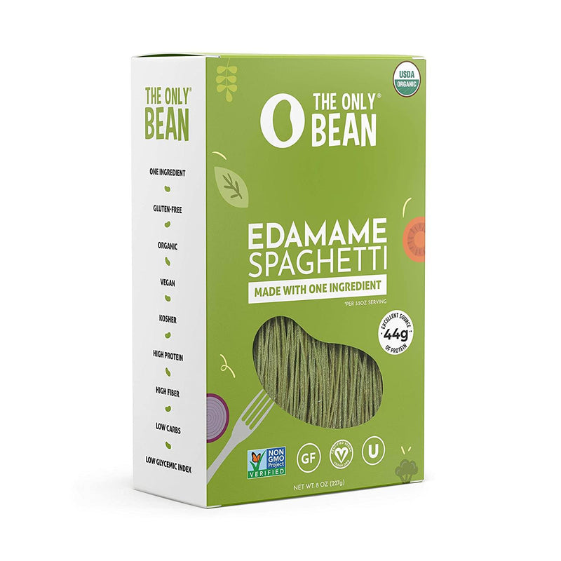 The Only Bean Organic Edamame Spaghetti, 8 oz Pasta & Dry Goods The Only Bean 