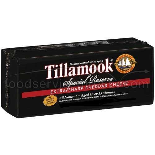 Tillamook Extra Sharp Cheddar Cheese - 10 lbs