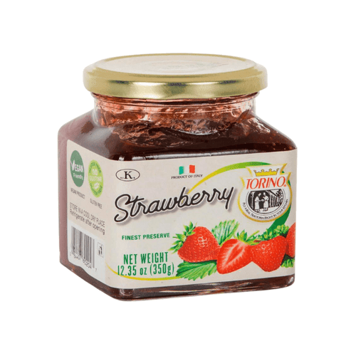 Torino Strawberry Preserve, 12.35 oz Pantry Torino 