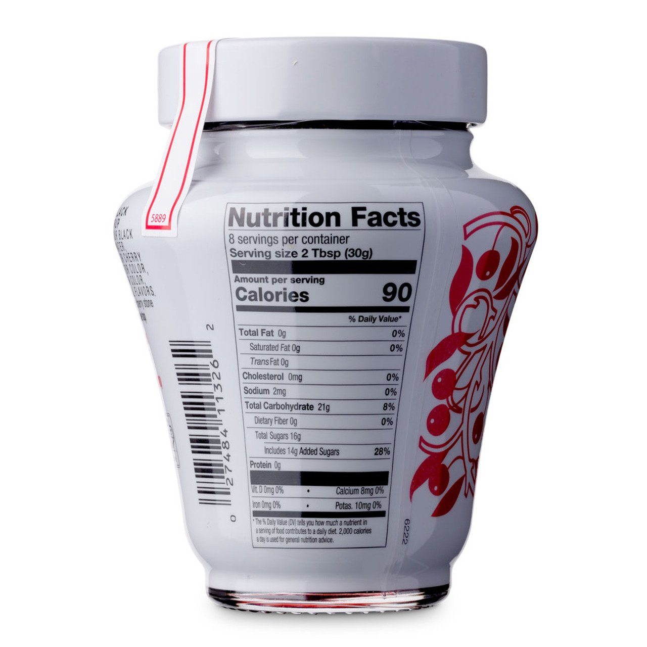 Toschi Amarena Black Cherries in Syrup, 17.9 oz Supermarket Italy