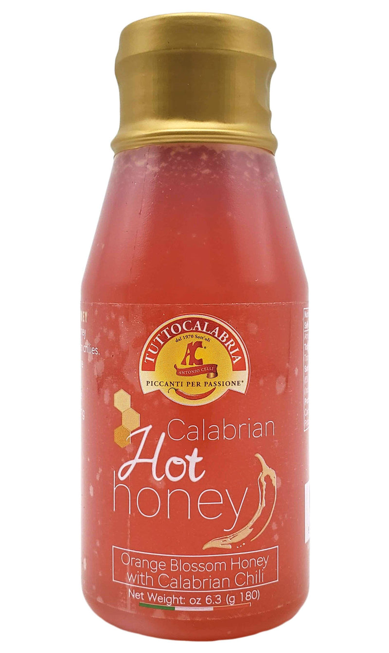 Tutto Calabria Hot Honey Squeeze Bottle, 6.3 oz
