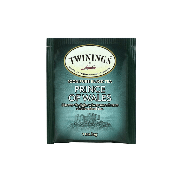 Twinings 100% Pure Black Tea Prince of Wales 20 Tea Bags, 1.41 oz Coffee & Beverages Twinings 
